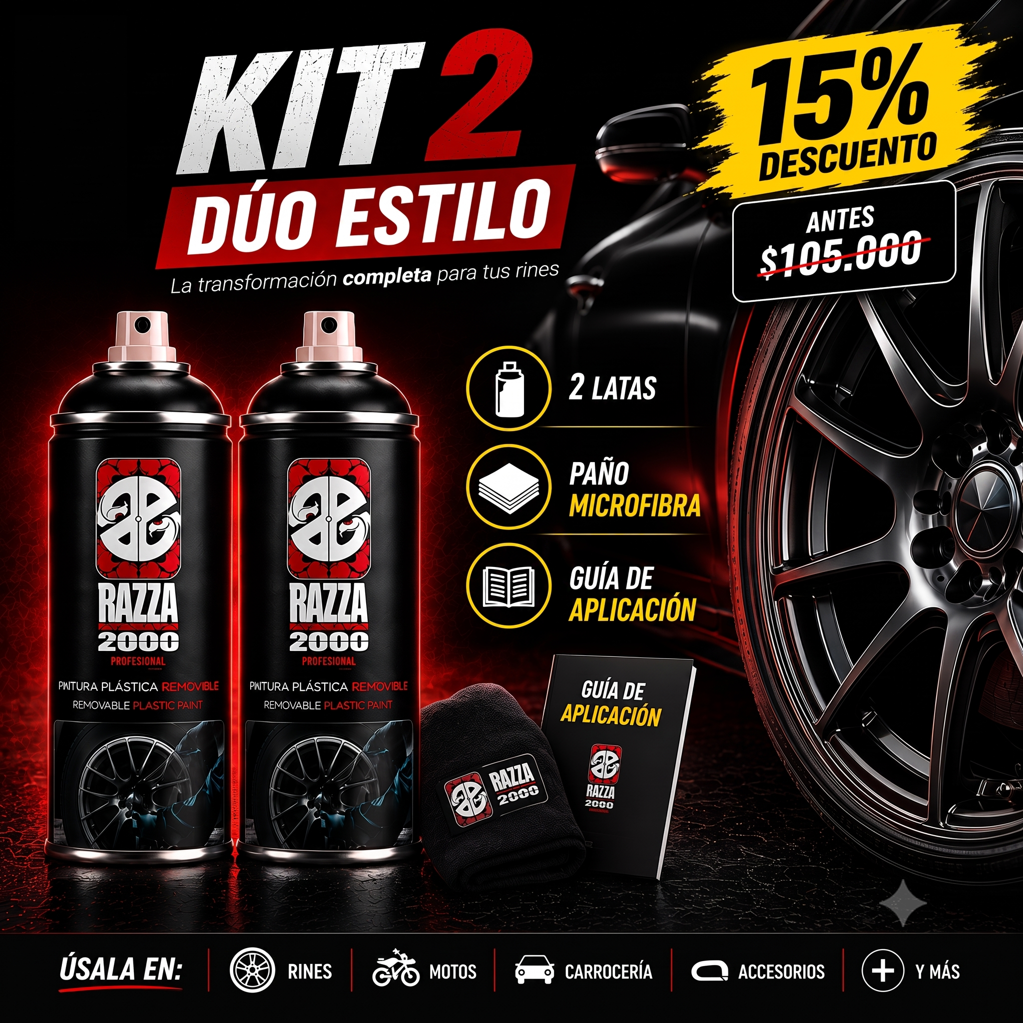 Kit 2 Latas